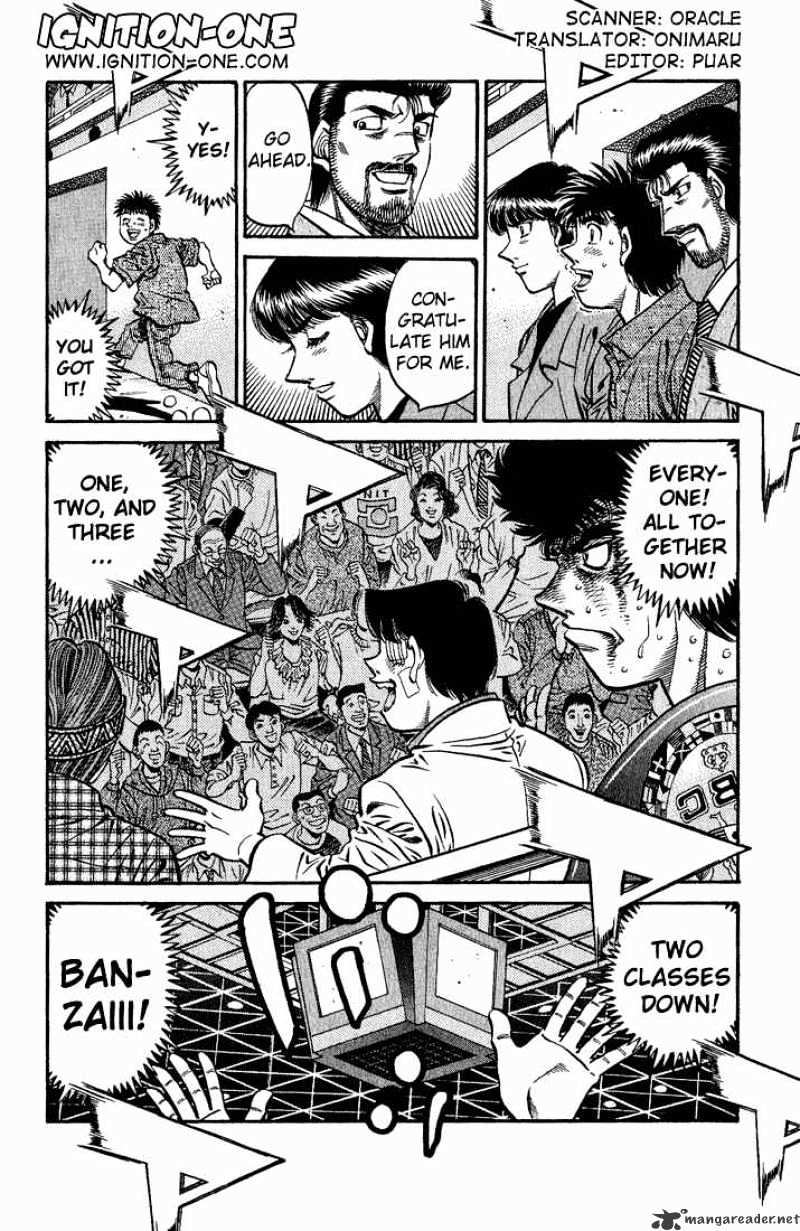 Hajime no Ippo: Fighting Spirit, Chapter 557 image 02